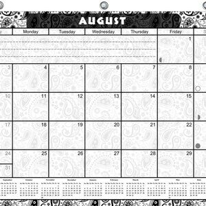 2026-2027 Academic Year 12 Months Student Calendar/ Planner for 3-Ring Binder 10